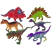 Dinosaur Figurines Colored 6 Pieces