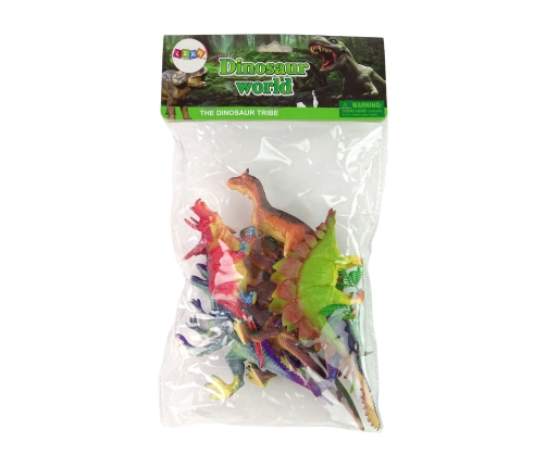 Dinosaur Figurines Colored 6 Pieces