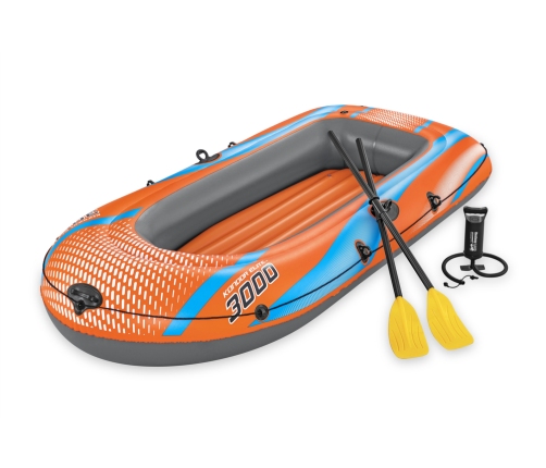 Inflatable Boat 3 Seater 246 x 122 cm Bestway 61145