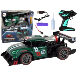 Remote Controlled Sports Car R/C 1:16 Green.