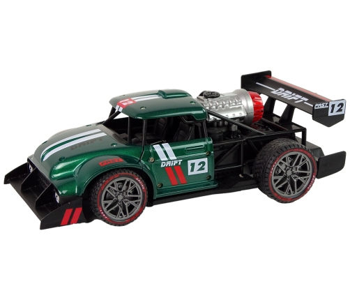 Remote Controlled Sports Car R/C 1:16 Green.