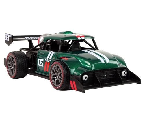 Remote Controlled Sports Car R/C 1:16 Green.