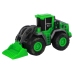 Farm Vehicle Set Green Tractors 4 Pieces