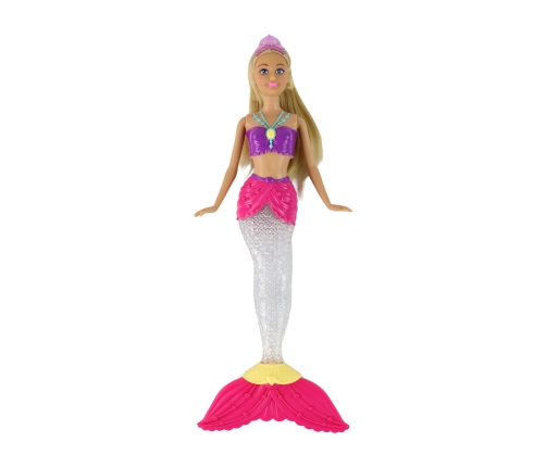 Anlily Mermaid Doll with Light and Sound Effects