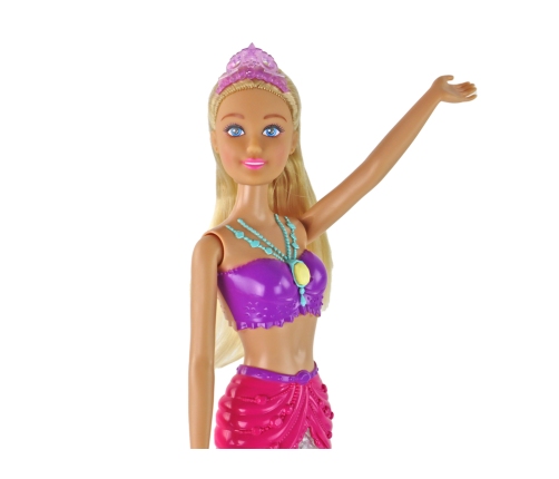 Anlily Mermaid Doll with Light and Sound Effects