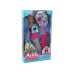 Anlily Mermaid Doll with Light and Sound Effects