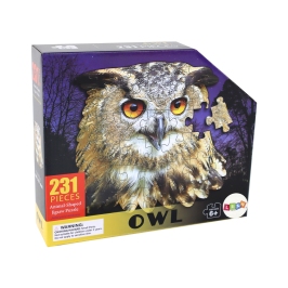Puzzle 232 pieces Owls Animals Birds Theme