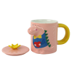 Dinosaur Pink Dinosaur Infuser Mug 400 ml