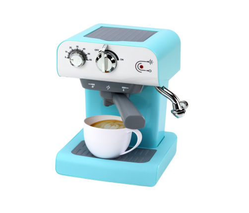 Toy Coffee Machine Home Appliances Water Steam Turquoise