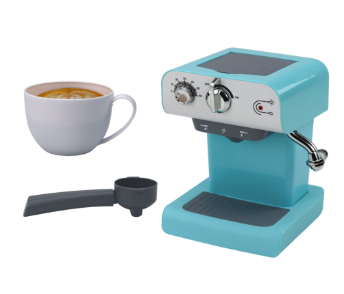 Toy Coffee Machine Home Appliances Water Steam Turquoise