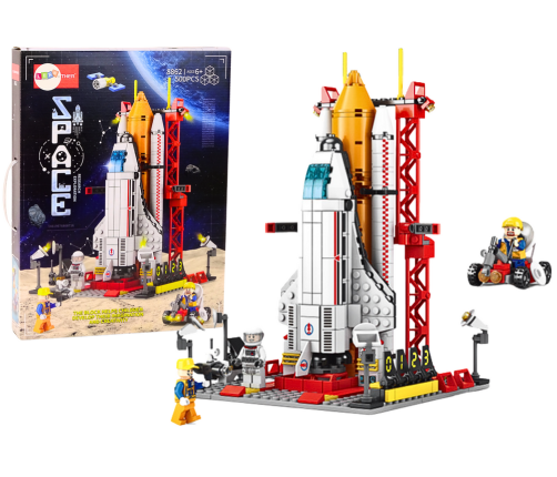 Spaceship Construction Blocks Space Rocket 506 pieces.