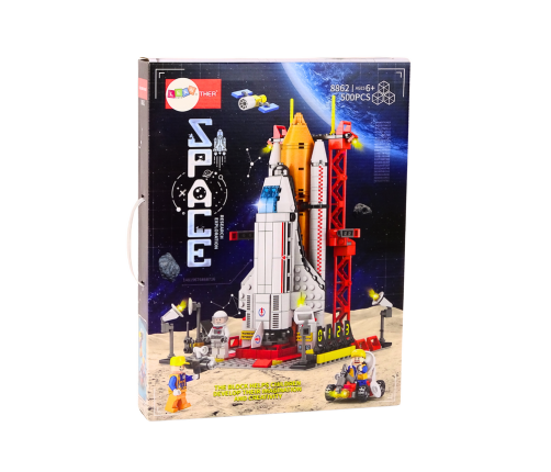 Spaceship Construction Blocks Space Rocket 506 pieces.