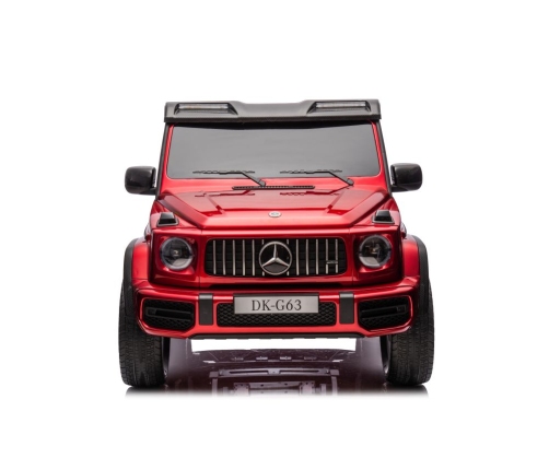 Divvietīgs bērnu elektromobilis Mercedes G63 XXL Red 24V