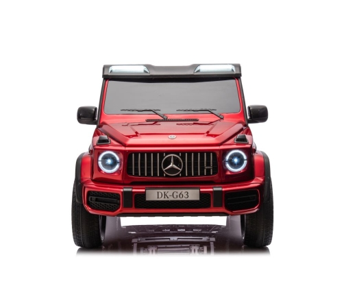 Divvietīgs bērnu elektromobilis Mercedes G63 XXL Red 24V