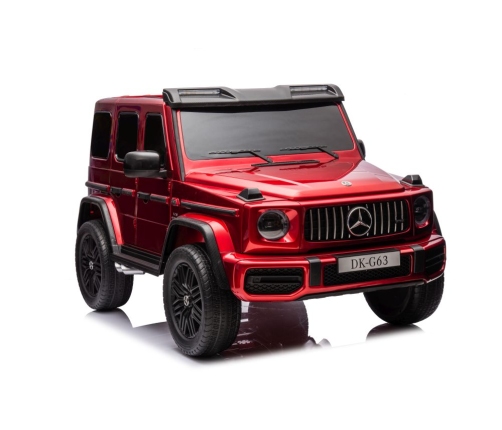 Двухместный детский электромобиль Mercedes G63 XXL Red 24V