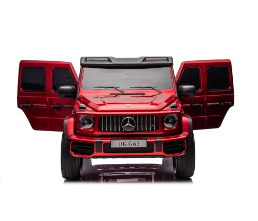 Двухместный детский электромобиль Mercedes G63 XXL Red 24V