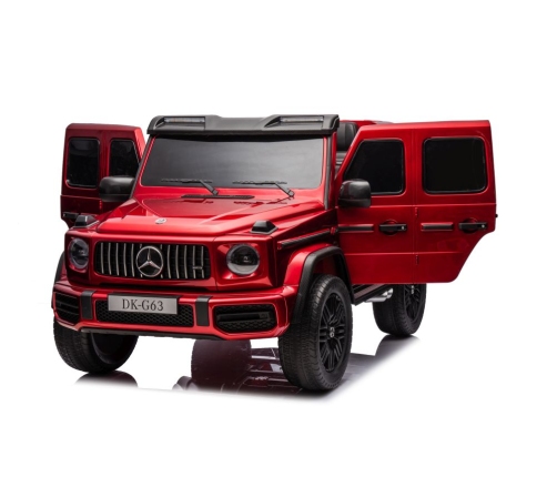 Двухместный детский электромобиль Mercedes G63 XXL Red 24V