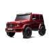 Divvietīgs bērnu elektromobilis Mercedes G63 XXL Red 24V