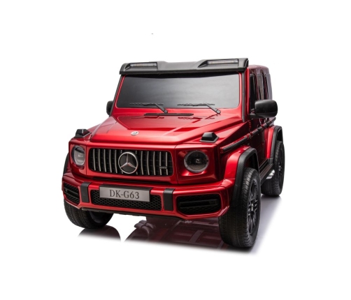 Divvietīgs bērnu elektromobilis Mercedes G63 XXL Red 24V