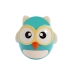 Baby rattle Teether Blue Owl