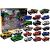 Jeep Off-Road Vehicle Set Various Colors 20 Pieces