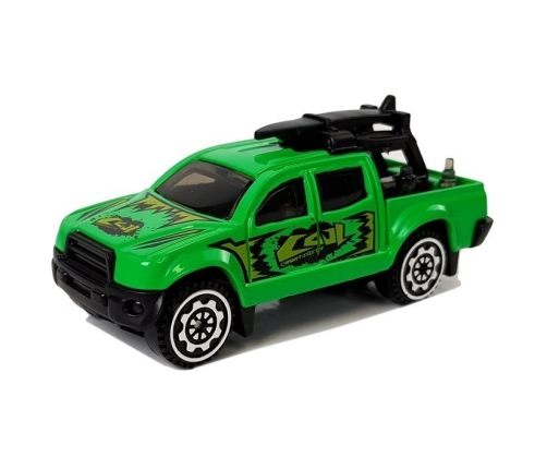 Jeep Off-Road Vehicle Set Various Colors 20 Pieces