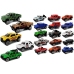 Jeep Off-Road Vehicle Set Various Colors 20 Pieces