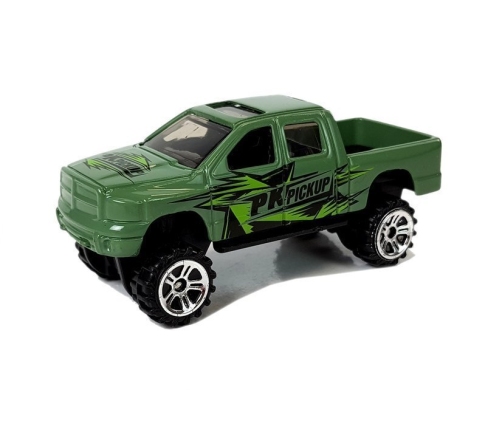 Jeep Off-Road Vehicle Set Various Colors 20 Pieces