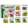 Educational Puzzle English Dinosaurs 10 Connections