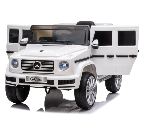 Vienvietīgs elektromobilis Mercedes G500 White