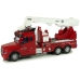 Remote Control Fire Truck Remote Control 2.4G Lights Sounds Red