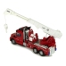 Remote Control Fire Truck Remote Control 2.4G Lights Sounds Red