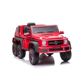 Vienvietīgs elektromobilis Mercedes Benz G63 Red