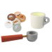 Wooden Coffee Maker Toy Cup