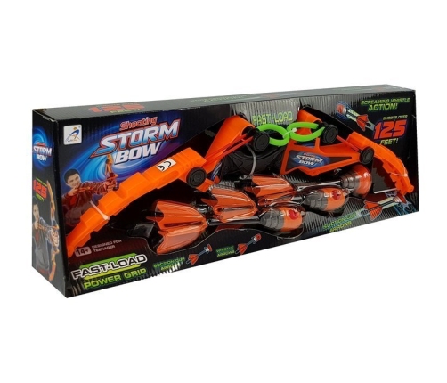 Set Bow 3 Arrows Sports Orange 58 cm