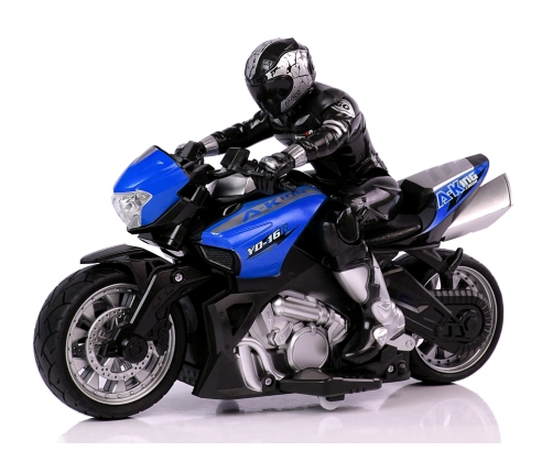 Sports Motorcycle R/C 2.4G 35m Range 1:10 Blue