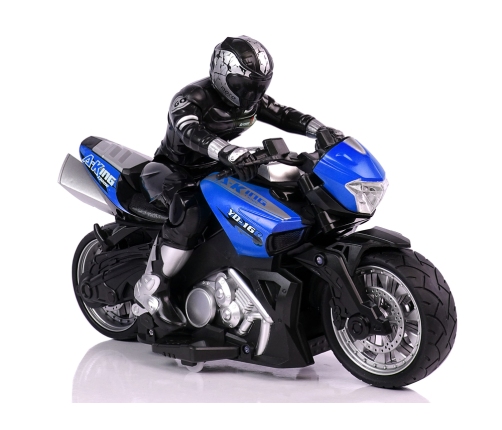 Sports Motorcycle R/C 2.4G 35m Range 1:10 Blue