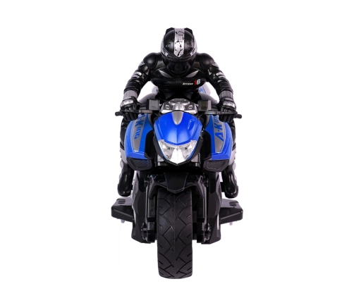 Sports Motorcycle R/C 2.4G 35m Range 1:10 Blue