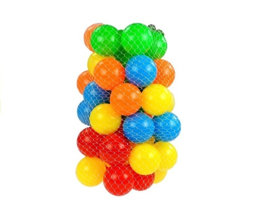 50 Plastic Balls Set  Indoor Outdoor Activity Pool