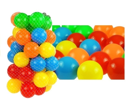 50 Plastic Balls Set  Indoor Outdoor Activity Pool