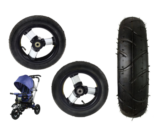 Plastic wheel with rubber tire (inflatable) PRO700 rear