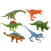 Set of Dinosaur Figures Different Types 6 Pieces