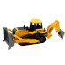 Crawler Excavator Construction Vehicle 2 Buckets Yellow