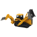 Crawler Excavator Construction Vehicle 2 Buckets Yellow