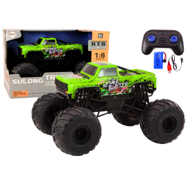 Large Off-Road Remote Controlled Car 2.4G RC 1:6 Green