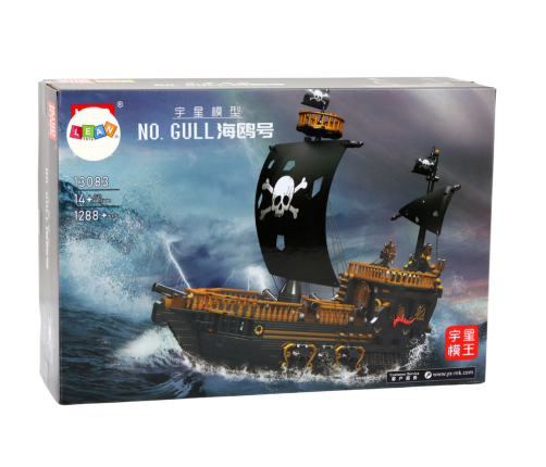 Pirate Ship Ship Construction Blocks 1288 Elements