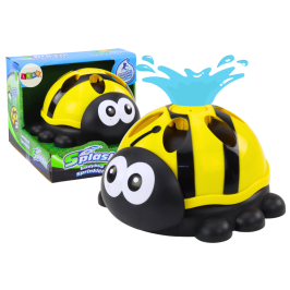 Garden Sprinkler Ladybug Water Fountain Yellow