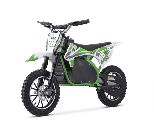 Bērnu elektriskais motocikls TRAIL KING HP114E Green