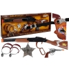 Cowboy Set Lever Action Rifle Colt Revolver Sheriff Badge