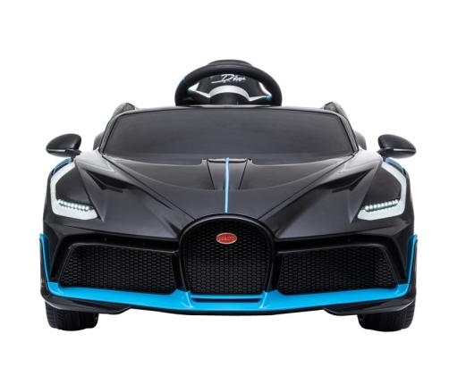 Elektriskā sporta automašīna bērniem Bugatti Divo Black Painted